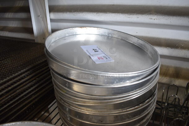 12 Metal Round Baking Pans. 11.5x11.5x1. 12 Times Your Bid! - Image 2 of 2
