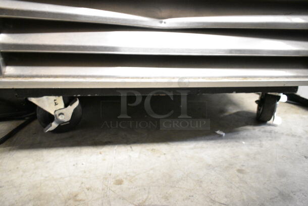 True T-23F Stainless Steel Commercial Single Door Reach In Freezer w/ Poly Coated Racks on Commercial Casters. 115 Volts, 1 Phase. Tested and Working! - Image 5 of 9