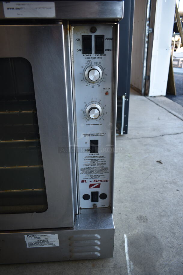 2 Southbend SLGS/22SC SL Series Stainless Steel Commercial Natural Gas Powered Full Size Convection Oven w/ View Through Doors, Metal Oven Racks and Thermostatic Controls. 2 Times Your Bid! - Image 6 of 10