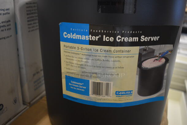 2 BRAND NEW IN BOX! Carlisle Coldmaster Ice Cream Servers. 12.5x12.5x11.5. 2 Times Your Bid! - Image 2 of 3