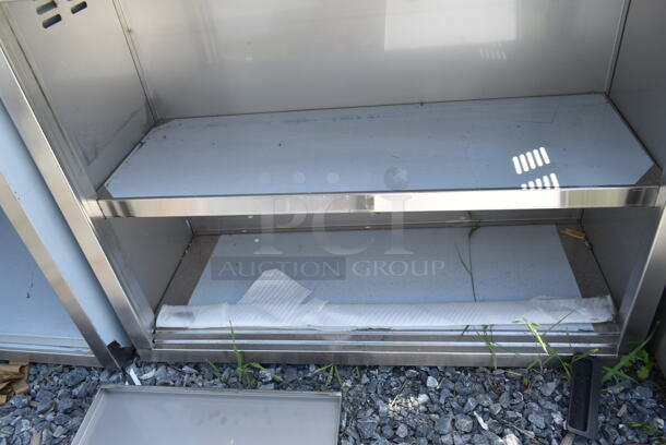 BRAND NEW SCRATCH AND DENT! Regency 600WCS1536 36" Stainless Steel Wall Cabinet with Sliding Doors - Image 5 of 6