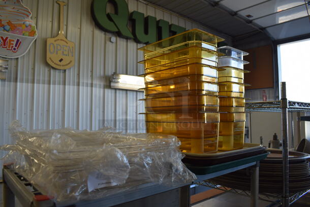 ALL ONE MONEY! Tier Lot of Various Items Including Poly Drop In Bins and Trays - Image 2 of 7