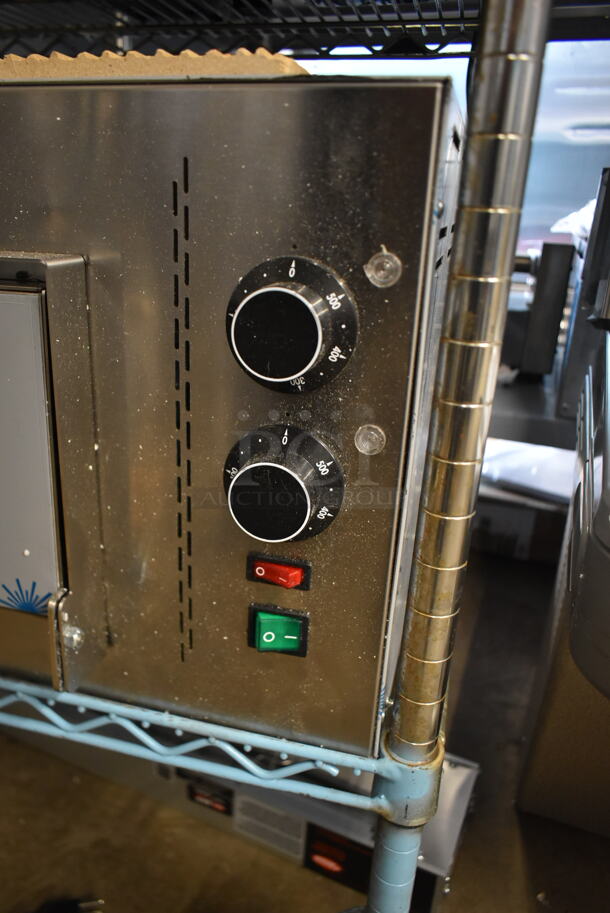 BRAND NEW SCRATCH AND DENT! 2023 Omcan M50/13-M Stainless Steel Commercial Countertop Electric Powered Pizza Oven. 230 Volts, 1 Phase.  - Image 3 of 6