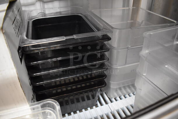 ALL ONE MONEY! Tier Lot of Poly Bins, Poly Drop In Bins, Pourers and Cake Circles - Image 5 of 6