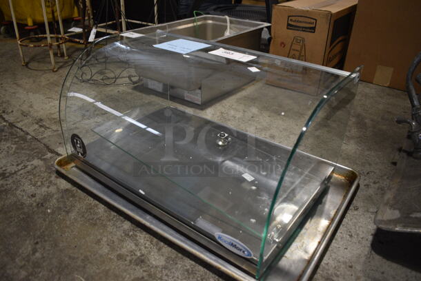 BRAND NEW! KoolMore Model DC-2C Glass Countertop Dry Display Case. Back Door Is Not Attached. 22x15x15 - Image 2 of 3