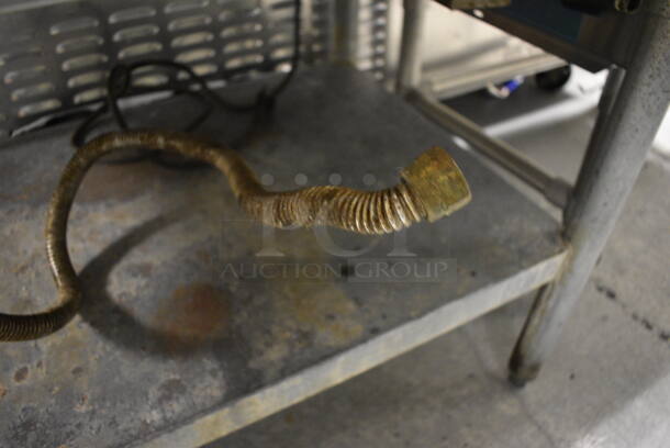 Eagle Stainless Steel Commercial Gas Powered 2 Bay Steam Table w/ Under Shelf. 33x22.5x34. Item Was in Working Condition on Last Day of Business. (kitchen) - Image 5 of 5