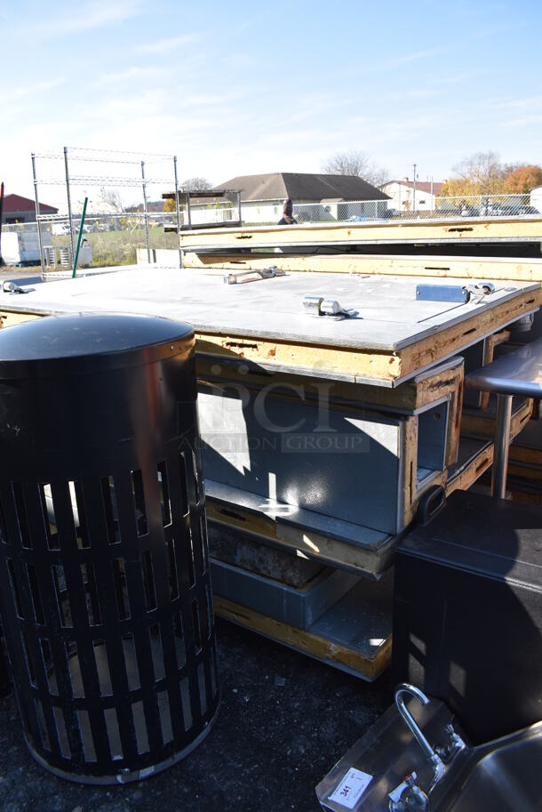 Norlake 6'x4'x7' SELF CONTAINED Walk In Freezer Box w/ Floor, Norlake Condenser and Copeland Compressor. 208-230 Volts, 1 Phase. - Image 3 of 9