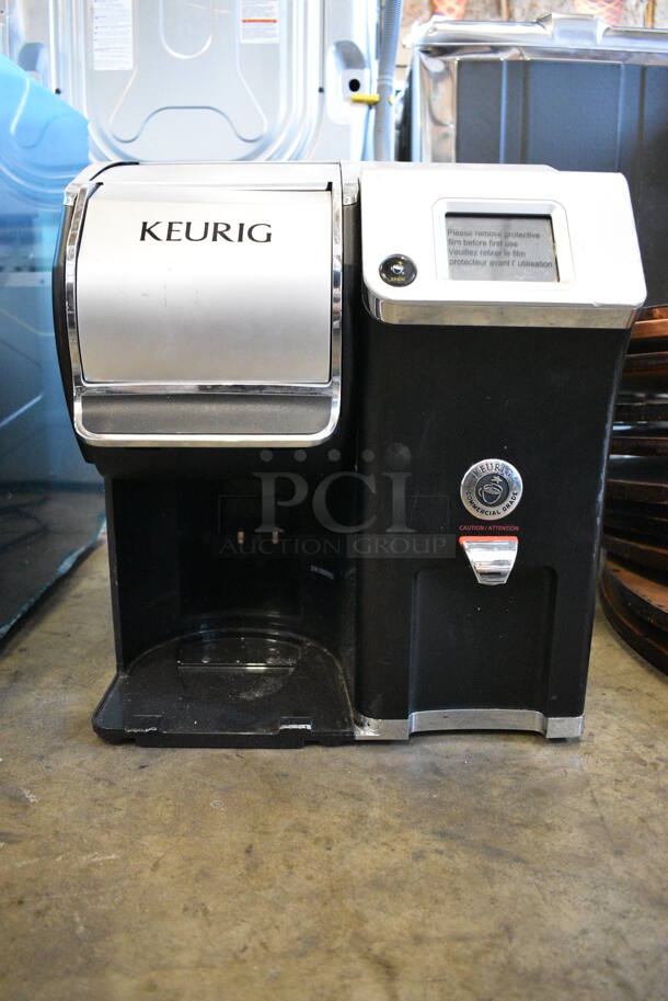 Keurig Model Z6000 Metal Countertop Single Cup Coffee Machine. 120 Volts, 1 Phase. 15.5x19x18