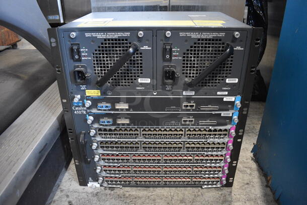 Cisco Rack Unit Including Catalyst 4507R. 19x14x19 - Image 1 of 4
