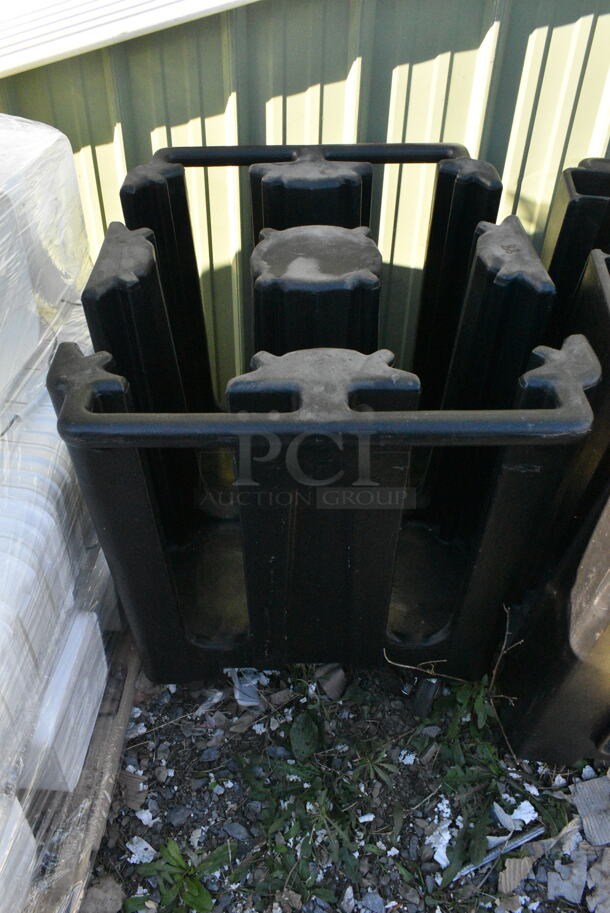 2 Poly Dish Caddy on Commercial Casters. 26.5x30x32, 23.5x29x32. 2 Times Your Bid!  - Image 5 of 7