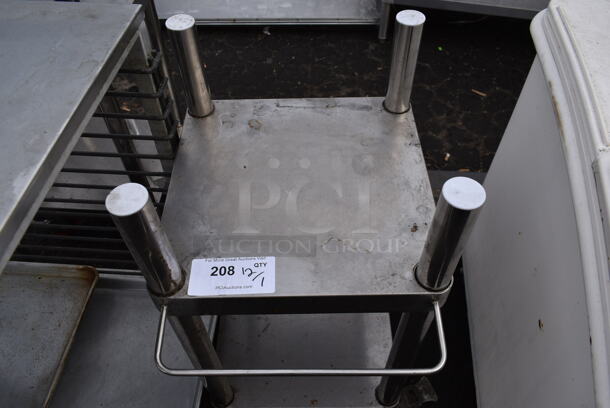 Stainless Steel Commercial Equipment Stand w/ Under Shelf on Commercial Casters. - Image 2 of 3