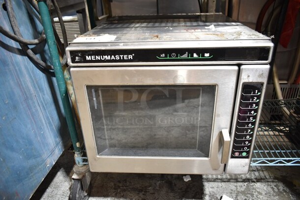 2018 Menumaster MRC30S2 Stainless Steel Commercial Countertop Microwave Oven. 208/240 Volts, 1 Phase. - Item #1114168