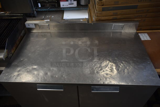 Delfield ST4148 Stainless Steel Commercial 2 Door Work Top Cooler. 115 Volts, 1 Phase. Tested and Working! - Image 2 of 7