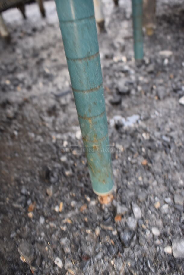 Green Finish 4 Tier Wire Shelving Unit. BUYER MUST DISMANTLE. PCI CANNOT DISMANTLE FOR SHIPPING. PLEASE CONSIDER FREIGHT CHARGES. 18x60x75 - Image 4 of 4