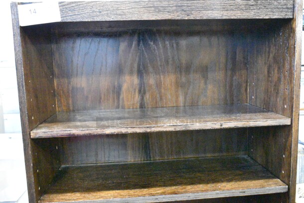Wooden Bookshelf.  - Image 3 of 4