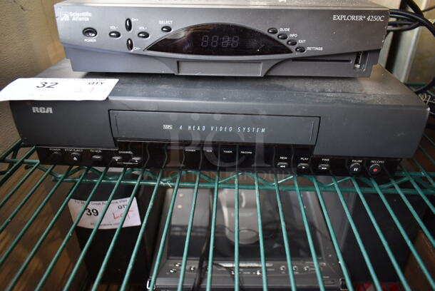 2 Items; RCA VHS Player and Scientific Atlanta Explorer 4520C. 2 Times Your Bid! - Image 3 of 7