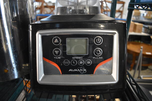 Avamix Model HS-8340 Metal Commercial Countertop Blender w/ Pitcher. 120 Volts, 1 Phase. 9x10x20. Tested and Working! - Image 3 of 4