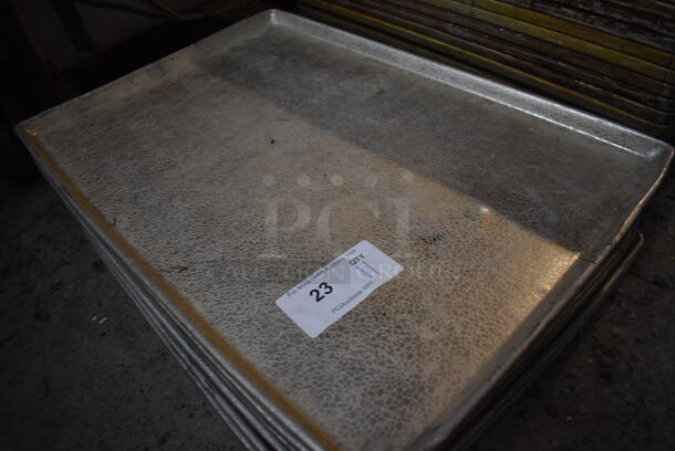 11 Metal Baking Pans. 18x26x1. 11 Times Your Bid! - Image 2 of 3
