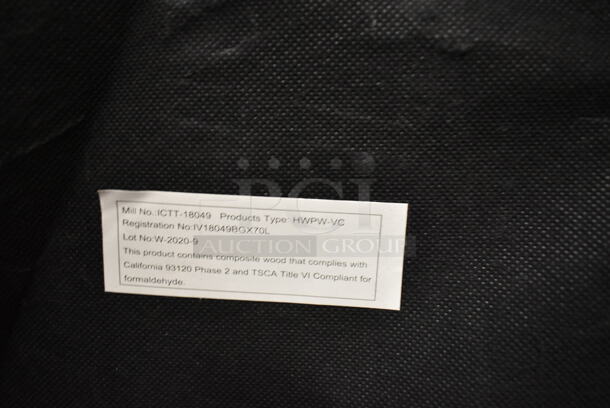 8 BRAND NEW SCRATCH AND DENT! Lancaster Table & Seating Seat Cushions; 6 Black, 1 Blue and 1 Gray. 8 Times Your Bid! - Image 4 of 7