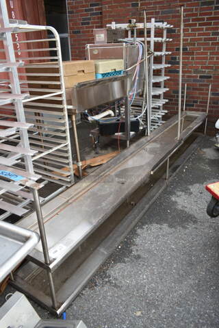 Stainless Steel Commercial 2 Tier Over Shelf. 
