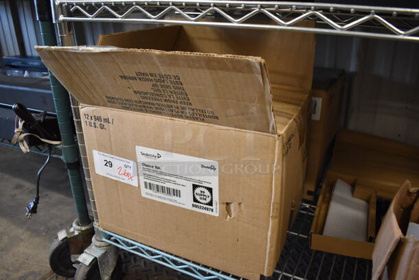 2 Boxes of 12 BRAND NEW Glance Clear Poly Spray Bottles. 2 Times Your Bid! - Image 3 of 7