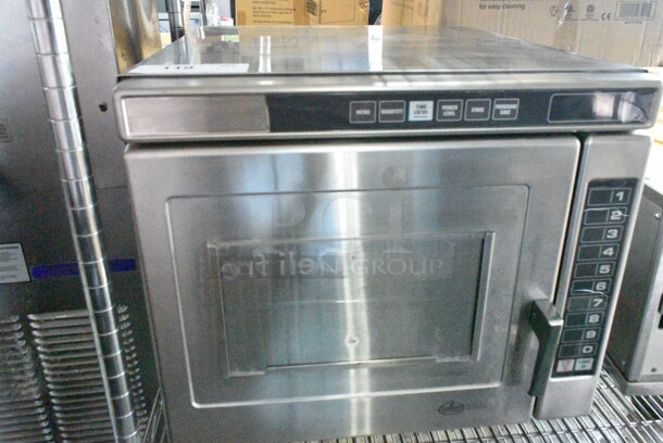 Stainless Steel Commercial Countertop Microwave Oven.  - Image 1 of 2