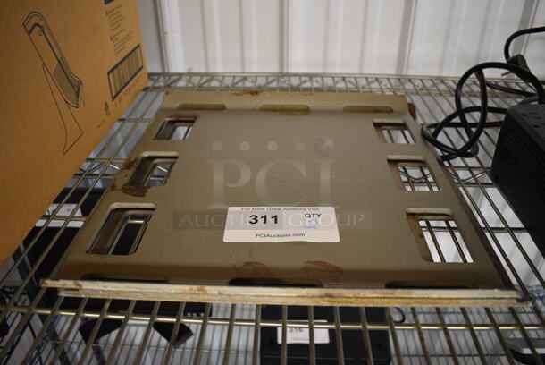 2 Metal Turbochef Rapid Cook Oven Trays. 14x15x1. 2 Times Your Bid!