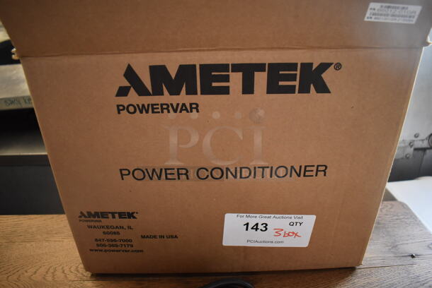 3 BRAND NEW IN BOX! Powervar ABCG100-11 Power Conditioner. 5x7.5x4.5. 3 ABCG100-11 - Image 6 of 6