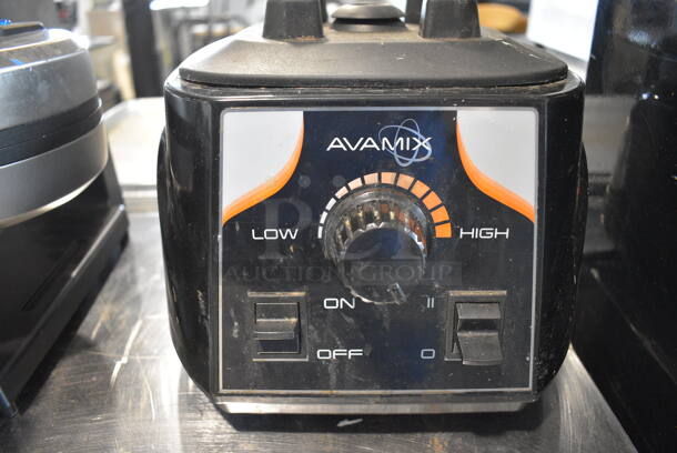 Avamix Model HS-7240 Metal Commercial Countertop Blender w/ Pitcher. 120 Volts, 1 Phase. 10x11x20. Tested and Working! - Image 4 of 5