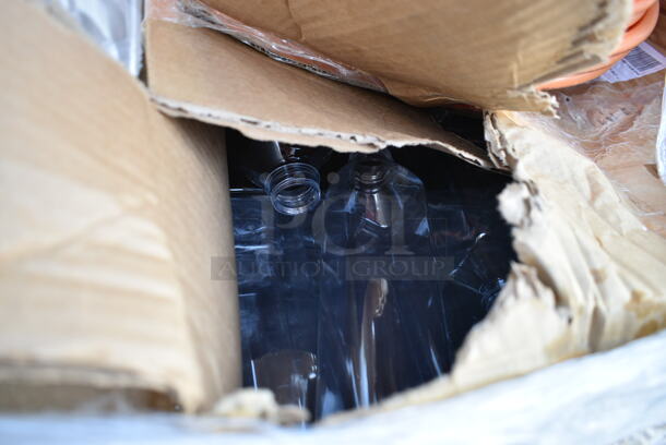 BRAND NEW SCRATCH AND DENT! Lot of 2 Boxes of Plastic Bottles.  - Image 3 of 4