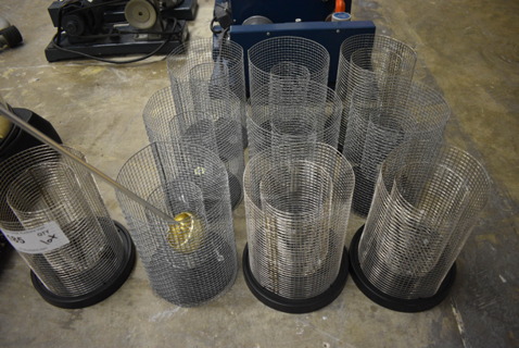 ALL ONE MONEY! Lot of Metal Wire Bins (Main Building)