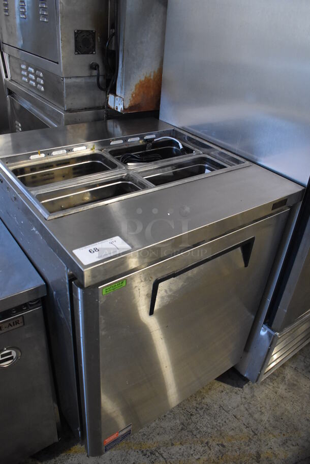 Turbo Air MSTS-28-N-711S Stainless Steel Commercial Prep Table. 115 Volts, 1 Phase. 27.5x30x37. Tested and Working! - Image 2 of 9