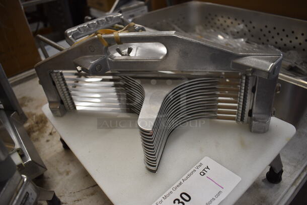 BRAND NEW! Metal Commercial Countertop Tomato Slicer. 20x10x11 - Image 3 of 4
