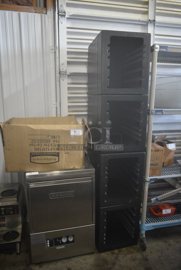 4 BRAND NEW! Rubbermaid ProServe Gray Insulated Food Carrying Bags w/ Black Poly Inserts. Stock Picture Used as Gallery. 4 Times Your Bid! - Image 6 of 6