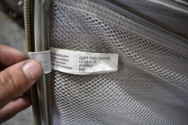 2 Items; Brown Luggage Bag and Alpine  2 Room Cabin Tent. 2 Times Your Bid! - Image 9 of 9