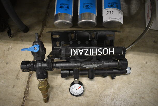 ALL ONE MONEY! Lot of Hoshizaki 4HC-H Water Filtration System w/ Extra Top Piece. 20x6x19 - Image 4 of 5