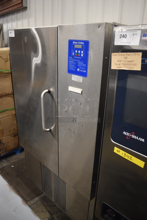 2015 Randell Model BC-18 Stainless Steel Commercial Floor Style Blast Chiller. 115/230 Volts, 1 Phase. 40x38x65 - Image 3 of 6