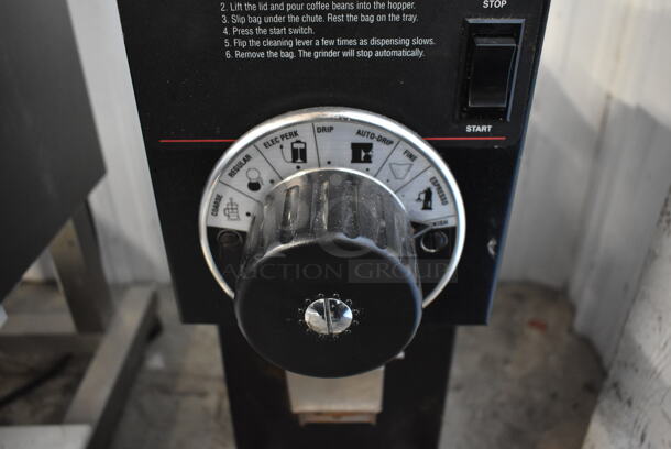2016 Bunn G1 HD Metal Commercial Countertop Coffee Bean Grinder. 120 Volts, 1 Phase. Tested and Working! - Image 7 of 10