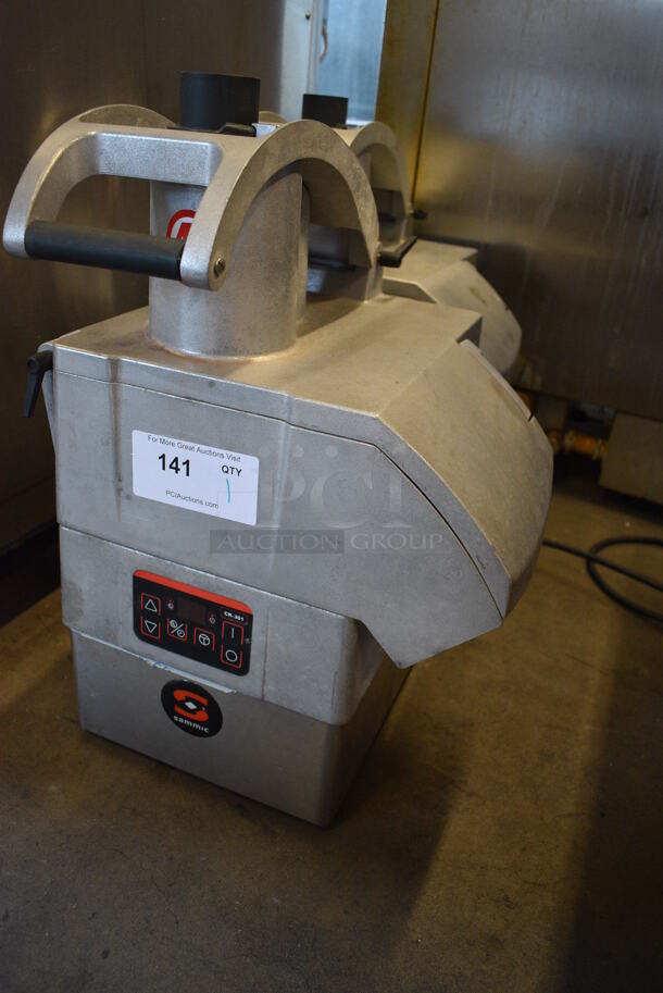 2015 Sammic CK-301 Metal Commercial Countertop Food Processor w/ Bowl, 4 BRAND New Blades and Blade Cover. 120 Volts, 1 Phase. 16x16x23. Tested and Working! - Image 2 of 12