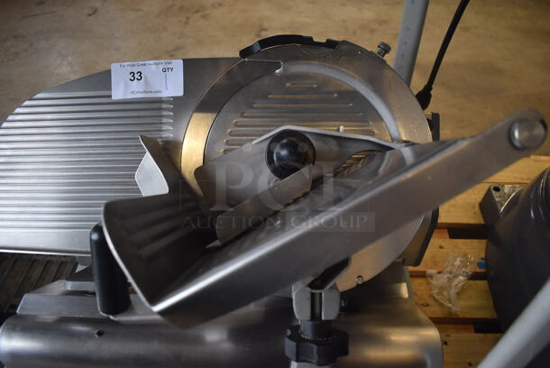 2015 Globe 3600N Stainless Steel Commercial Countertop Automatic Meat Slicer. 115 Volts, 1 Phase. 27x20x21. Tested and Working! - Image 6 of 6