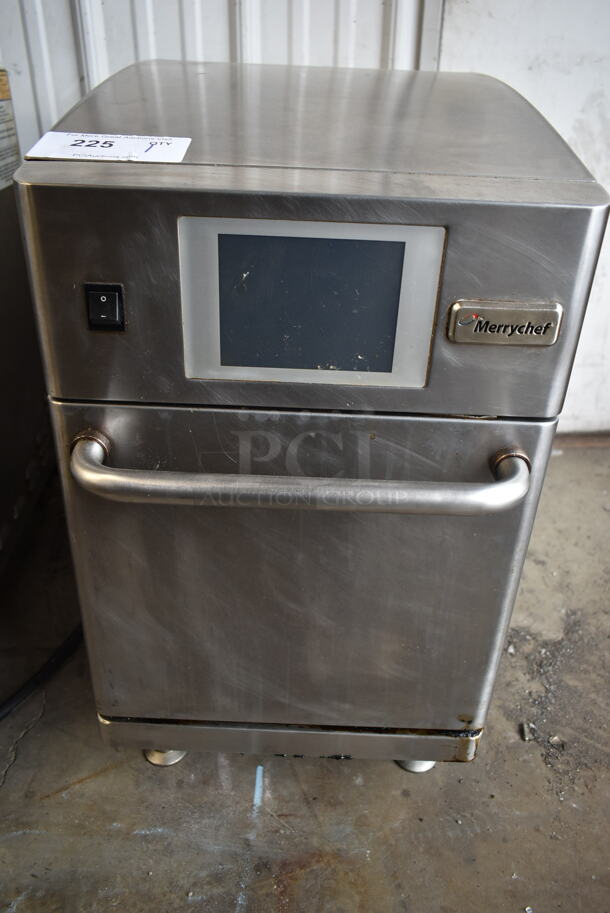 2014 Merrychef eikon e2 Stainless Steel Commercial Countertop Electric Powered Rapid Cook Oven. 208/240 Volts, 1 Phase.  - Image 4 of 7