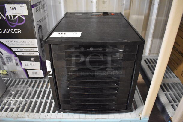 Backyard Pro 554BSD10T Butcher Series Poly Countertop 10 Tray Food Dehydrator with 40 Hour Timer. 120 Volts, 1 Phase. 13x18.5x14. Tested and Working! - Image 2 of 6