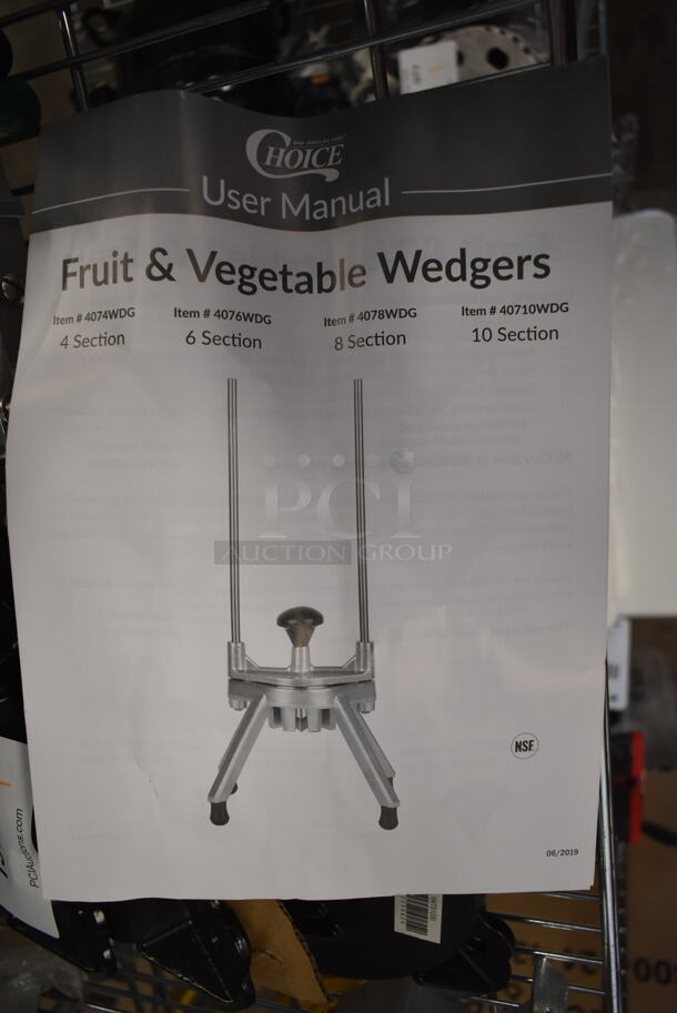 BRAND NEW SCRATCH AND DENT! Choice Metal Commercial Countertop Fruit and Vegetable Wedger. - Image 5 of 5