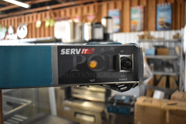 BRAND NEW SCRATCH AND DENT! 2023 ServIt 423SWTD60 60" High Wattage Double Strip Warmer with On/Off Toggle Controls and 3" Spacer. 120 Volts, 1 Phase.  - Image 3 of 6
