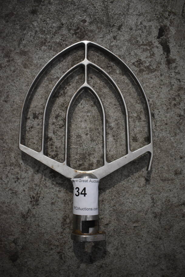 Metal Commercial Paddle Attachment for Mixer. 8x2.5x13 - Image 1 of 3