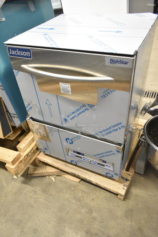 BRAND NEW SCRATCH AND DENT! 2024 Jackson DISHSTAR HT Stainless Steel Commercial Undercounter Dishwasher. 208/230 Volts, 1 Phase.  - Image 3 of 9