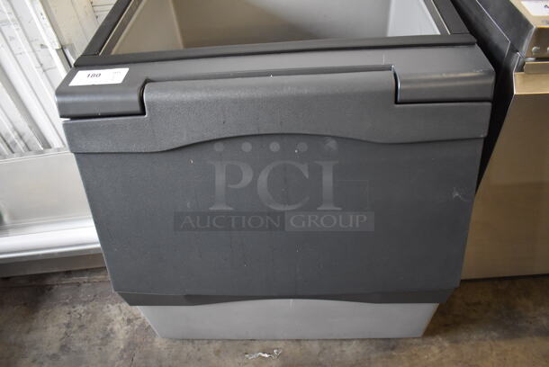 LIKE NEW! 2021 Scotsman B330P Metal Commercial Ice Bin. Does Not Have Legs. 30.5x34x31  - Image 2 of 9