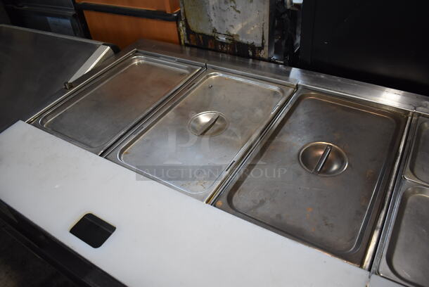 Duke SUB-FC-206-RT Stainless Steel Commercial Subway Prep Line Make Line. 120 Volts, 1 Phase. 86.5x35x33. Tested and Working! - Image 4 of 7