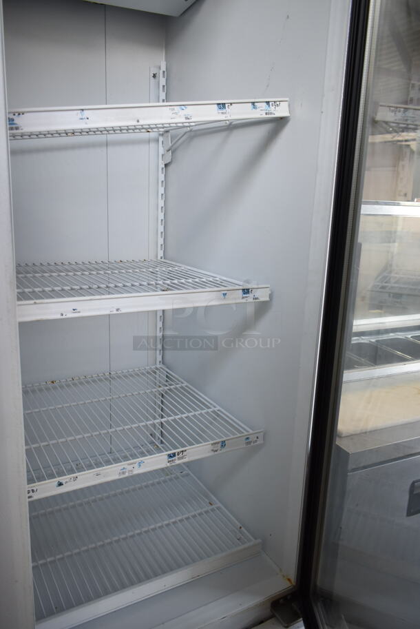 Master-Bilt BLG-48HD Metal Commercial 2 Door Reach In Freezer Merchandiser w/ Poly Coated Racks on Commercial Casters. 115/208-230 Volts, 1 Phase. - Image 4 of 6