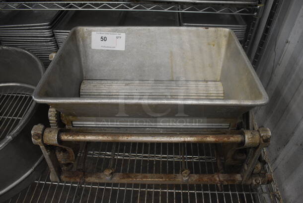Metal Commercial Kook-e-King Cookie Machine. Goes GREAT w/ Lots 78-80! 24x16x14